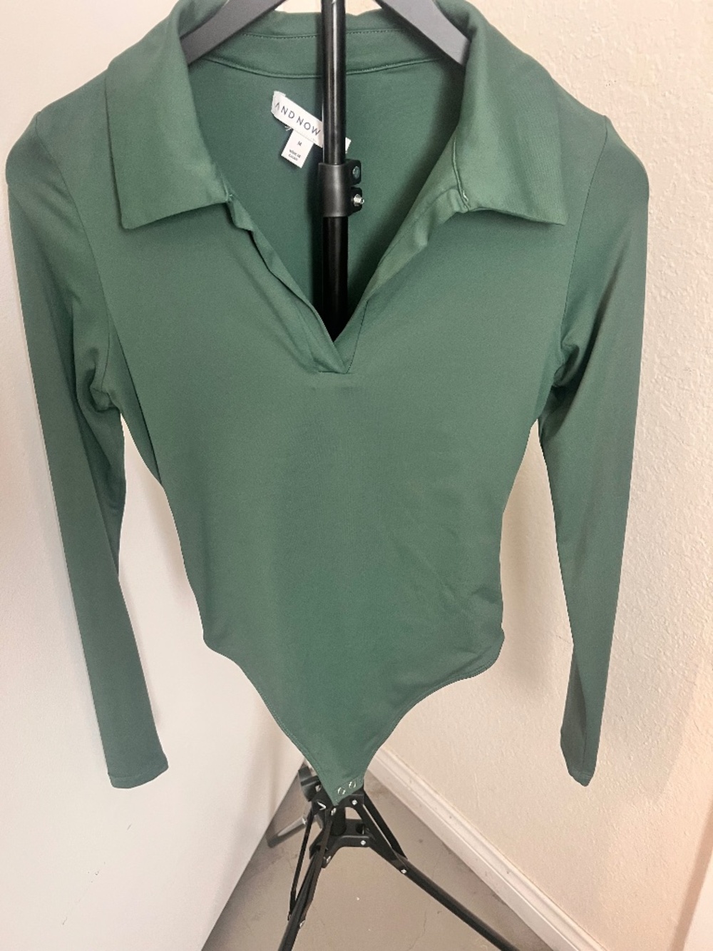 And Now This Hunter Green Bodysuit  | Size Medium